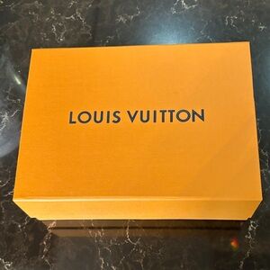 Louis Vuitton Signature Orange Magnetic Gift Box
